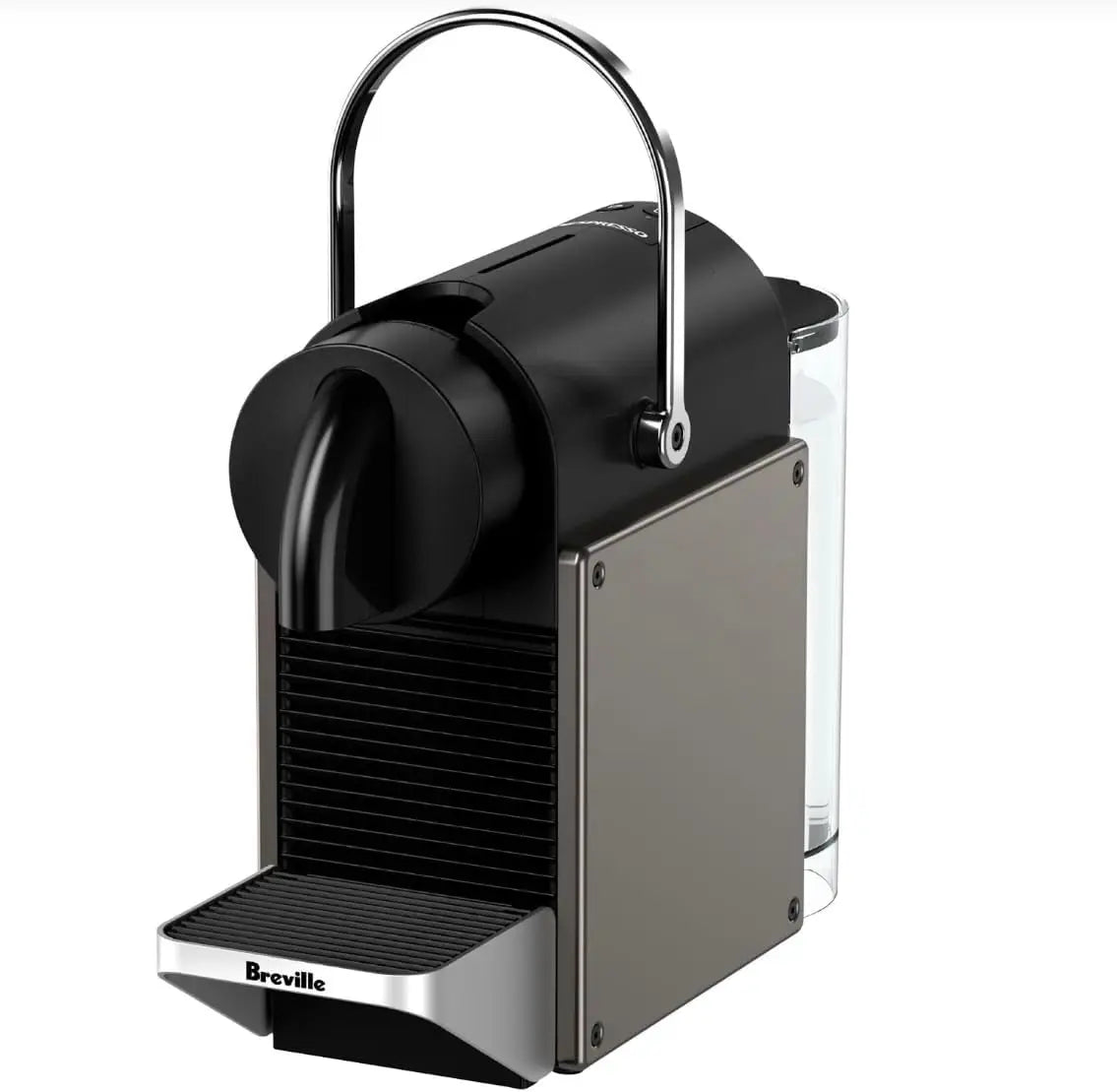 Breville-USA BEC420TTN1AUC1 Pixie Espresso Machine, Titan