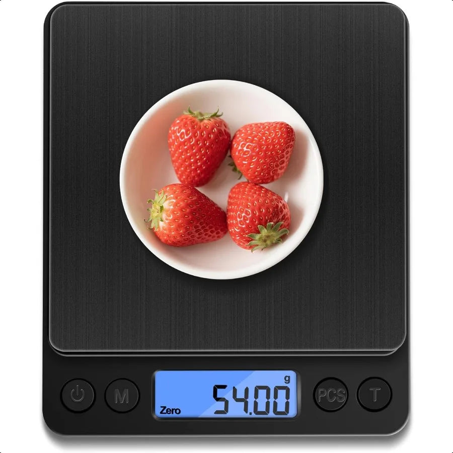 Gram Scale Weighs Up to 500g 0.01g Mini Pocket Size Digital Coffee Espro Scales with 2 Plastic Trays
