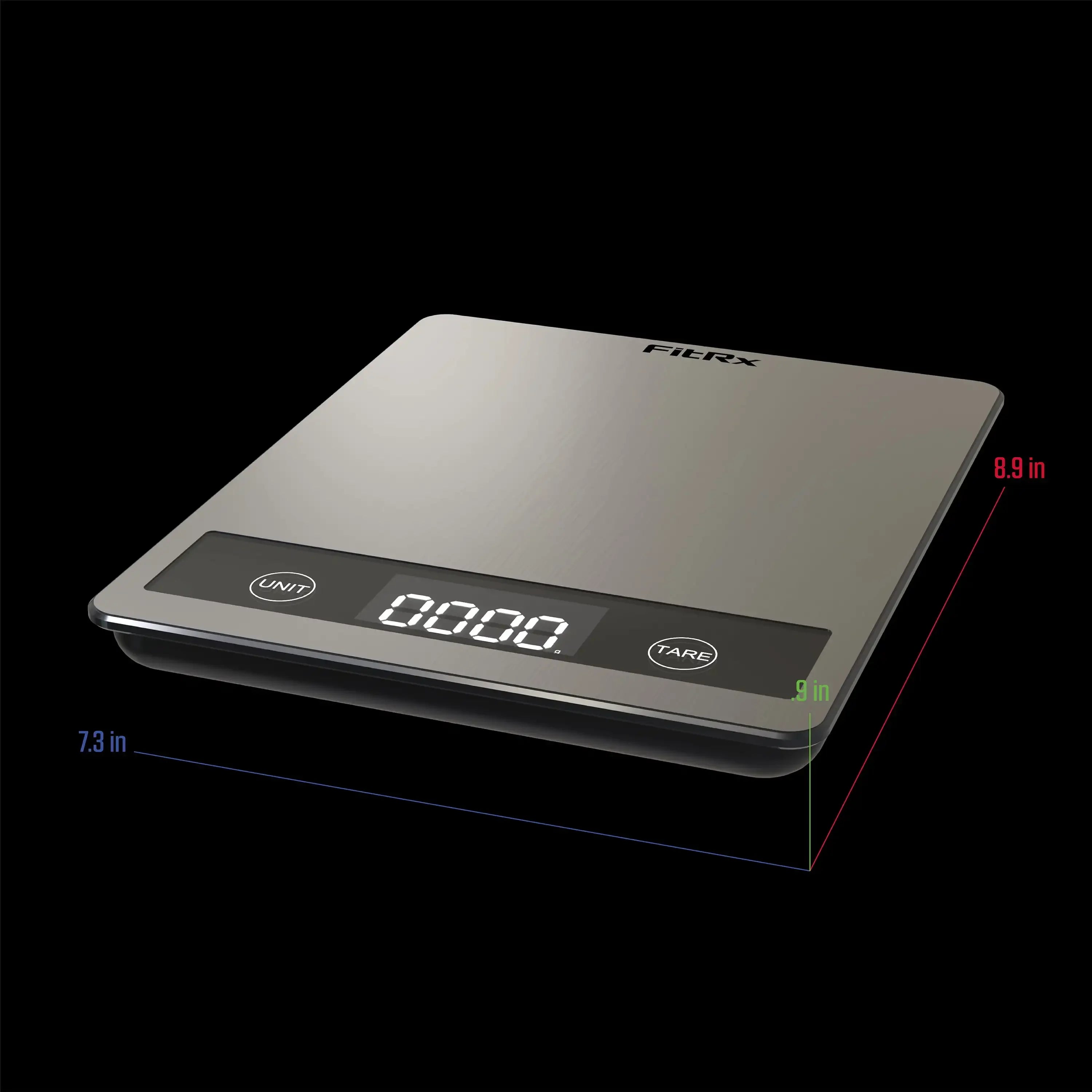Easy Use Digital Food Scale | 11lb Capacity in g/ml/oz | Stainless Steel | Great for Baking, Diet, Coffee, Small Business