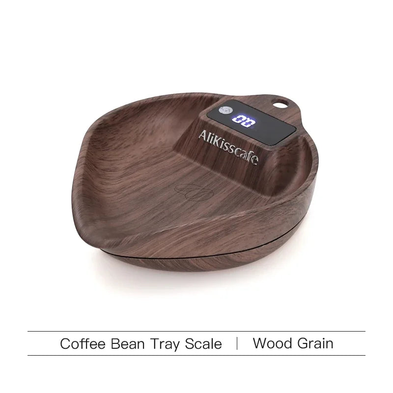 AliKisscafe Coffee Scale Bean Measuring Scales Weighing Display Tray Spray ABS Kitchen Barista Tool Espresso Machine Accessories