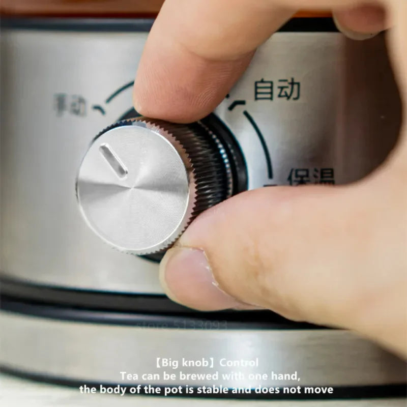 Teapots Kettle Glass Kettle Smart Thermo Pot Coffee Boiler 220v Kitchen Appliances Tea Infuser