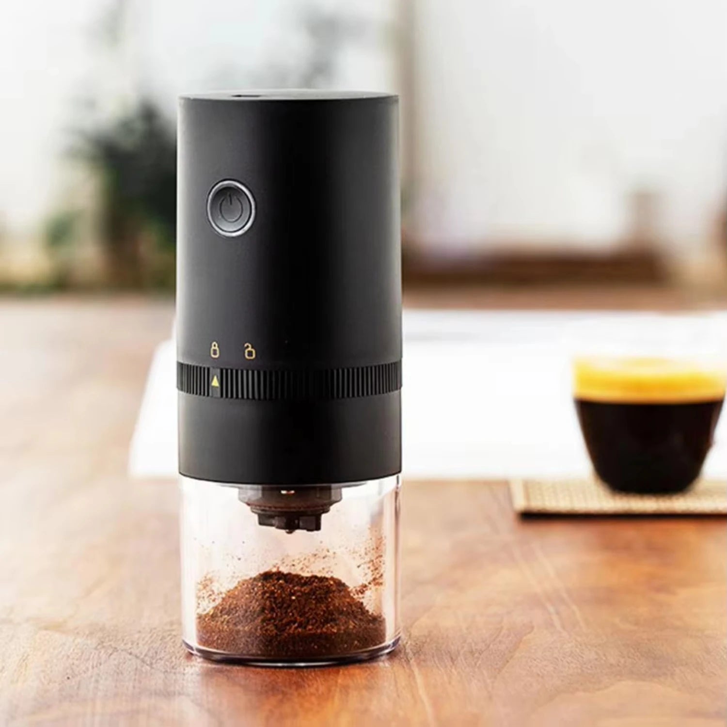 Coffee Grinder Ergonomic Design Easy to Use Metal High Efficiency USB Charging Coffee Mill Machine Accessories
