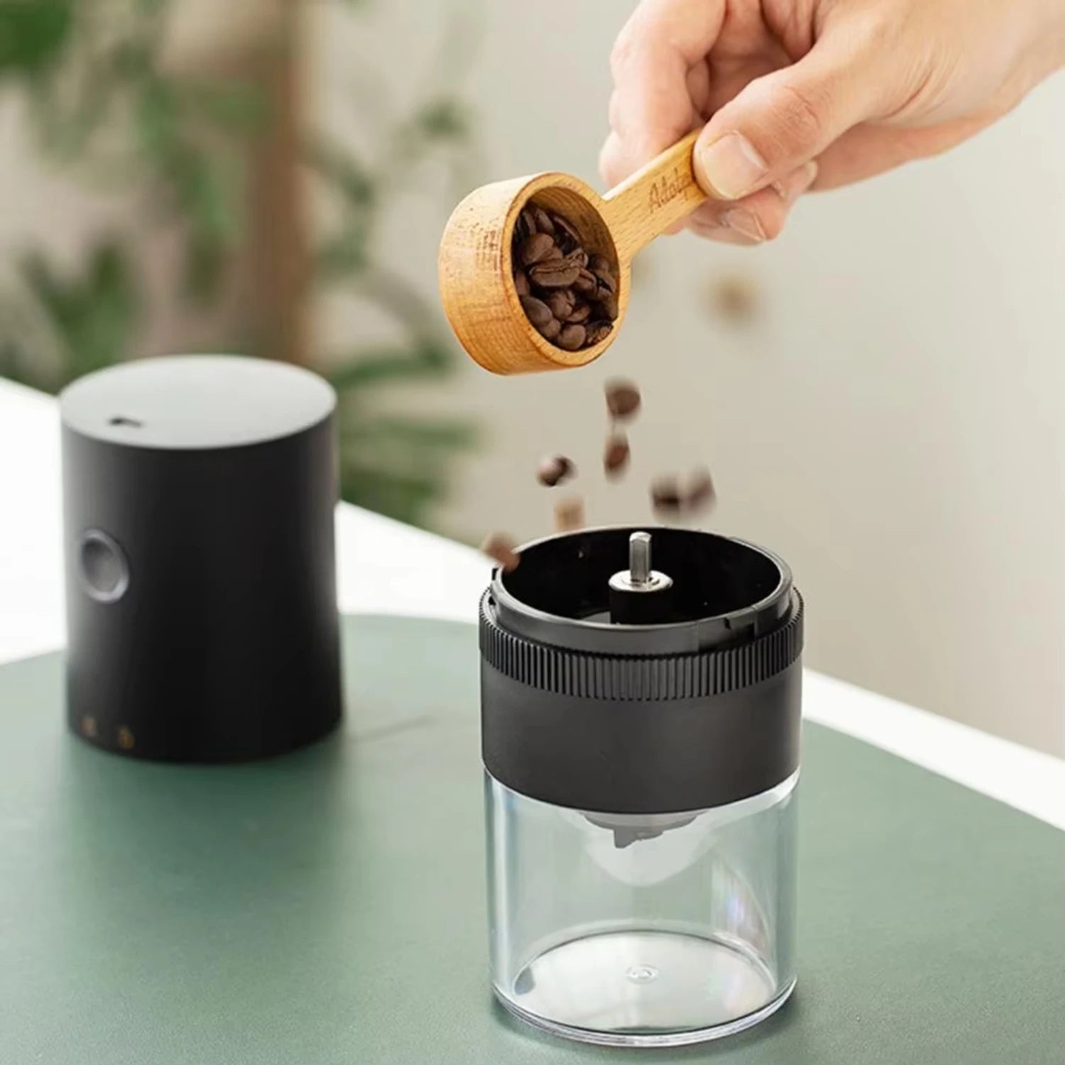 Coffee Grinder Ergonomic Design Easy to Use Metal High Efficiency USB Charging Coffee Mill Machine Accessories