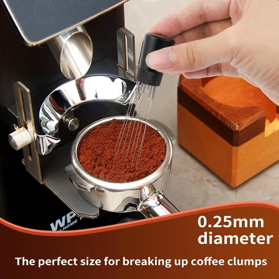 WDT Tools Espro Puck Screen 58mm Espro Accories Kit 150m Puck Screen Set 0.25mm 316 Stainl Steel 8 Needles Coffee Distribution