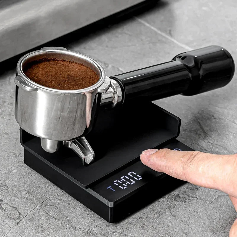 Manufacturer Durable Kitchen Silicone Mat Digital Coffee Scale with Scale Tray Digital Display Mini Scale