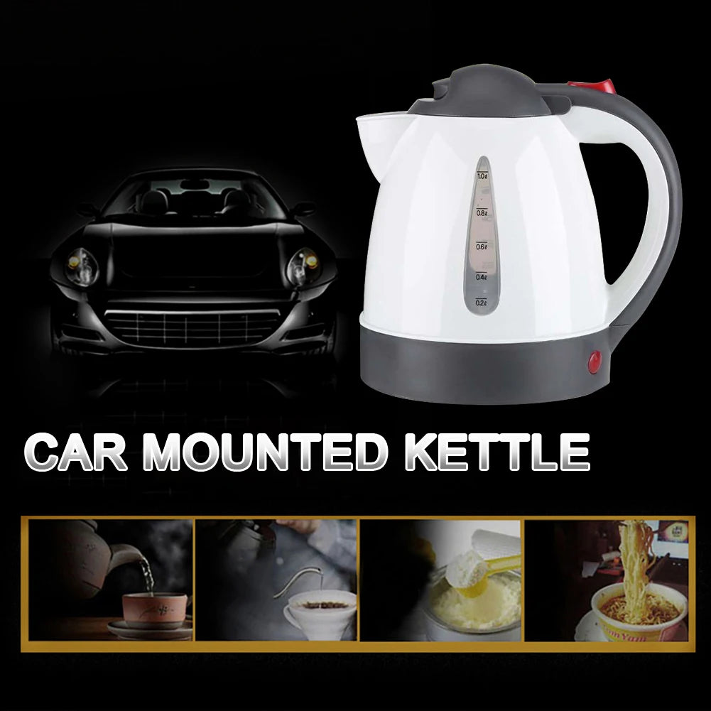 1000 ML 12/24 V Car Truck Water Heater Car Hot Kettle 250 W Fast Boiling Tea Coffee Kettle for Travel Home