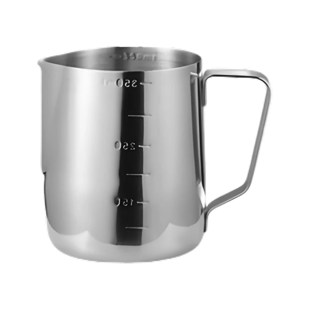 350/600/900ml Cappuccino Cream Frothing Jug Pitcher Stainless Steel Barista Frother Pitcher with Scale Kitchen Cafe Accessories