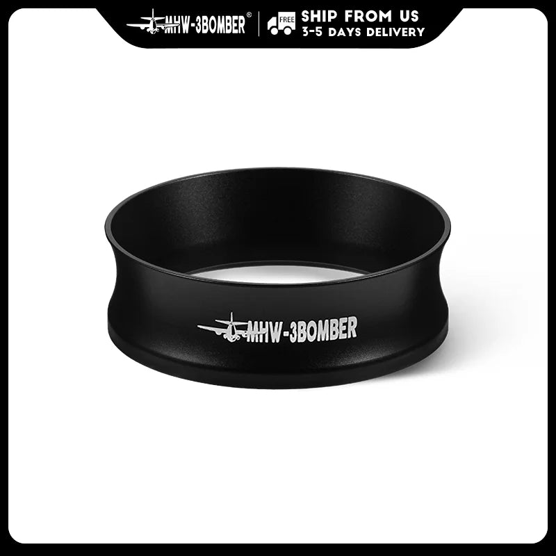 MHW-3BOMBER 53/58MM Magnetic Coffee Dosing Ring for 53/58mm Espresso Portafilter Dosing Funnel Barista Tool Coffee Accessories