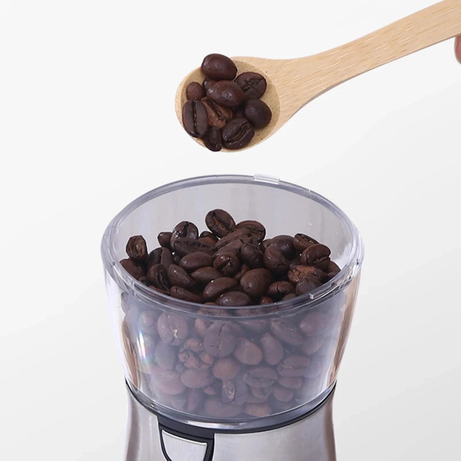 2023 New  Coffee Grinder USB Rechargeable Stainless Steel Manual Coffee Mill Machine Bean Grinders Kitchen Accessories