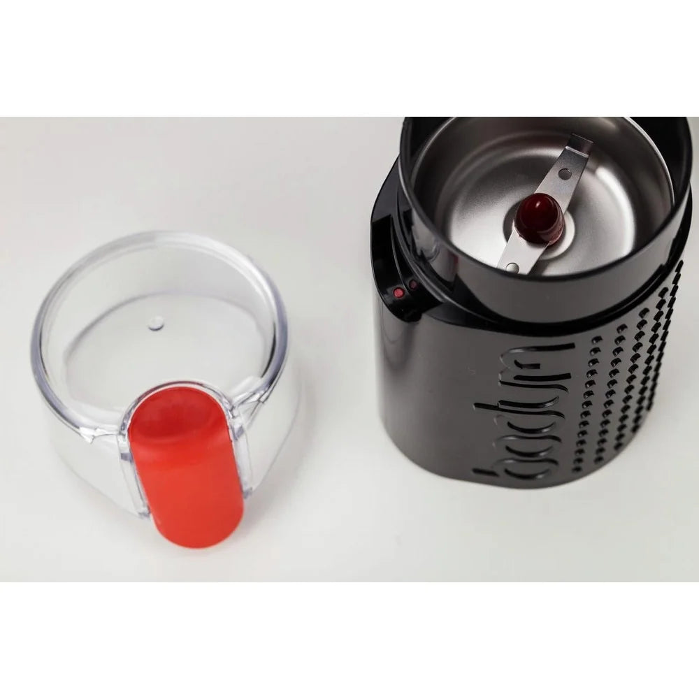 Stainless Steel Electric Coffee Grinder Compact Design Pulse Control 60g Capacity User-Friendly Kitchen Appliance