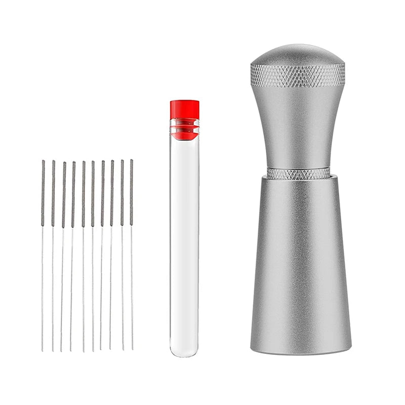 Espresso Distribution Tool 304 Stainless Steel Needles Installed With 10 Extra Needles For Espresso Stirrer Replacement