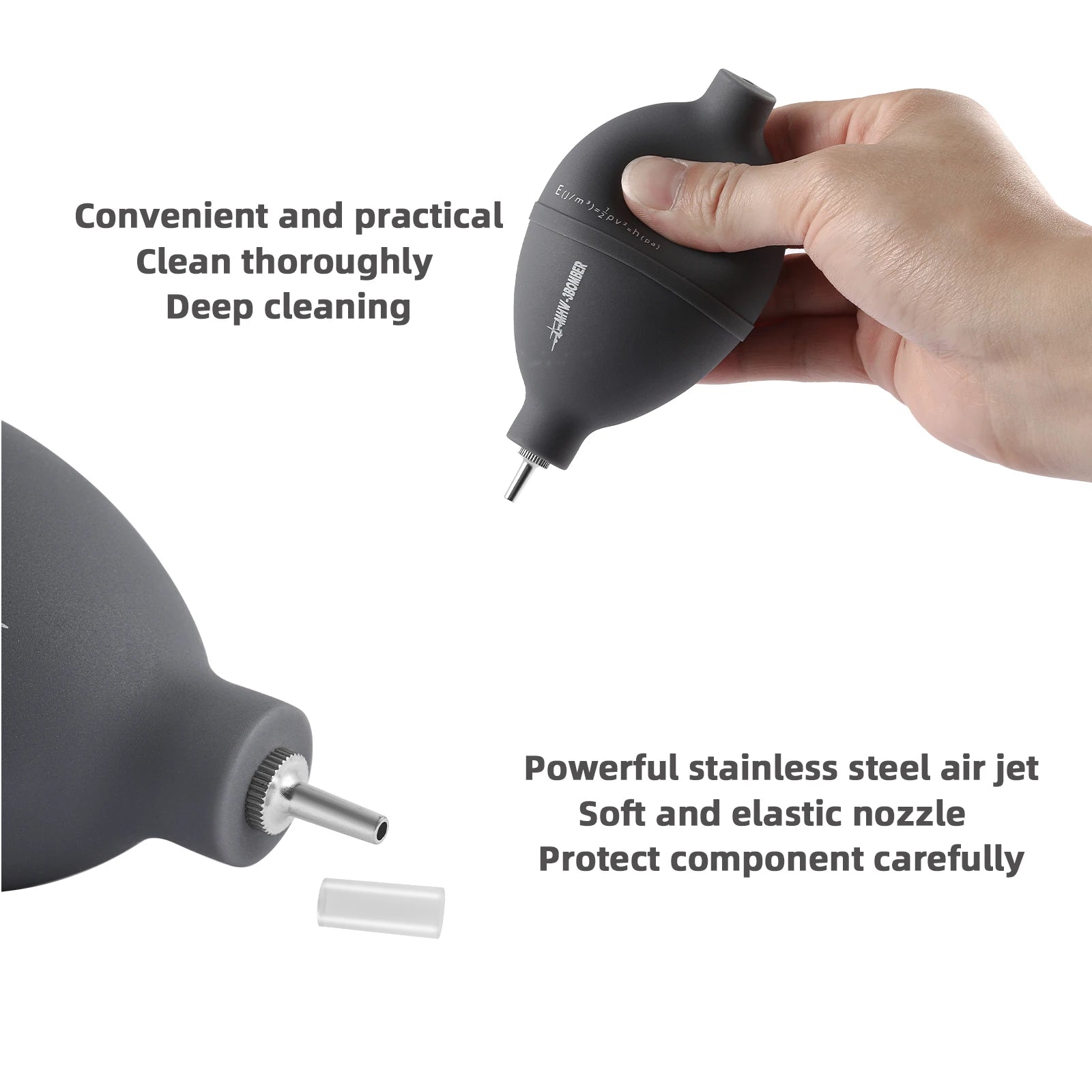 MHW-3BOMBER Air Blower Coffee Grinder Cleaning Tool Dust Clean Blower Professional Espresso Coffee Machine Grinder Accessories