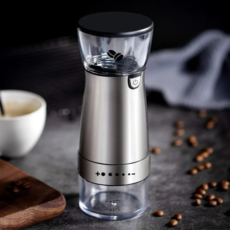 Upgrade Portable  Coffee Grinder TYPE-C USB Charge Profession Ceramics Grinding Core Coffee Beans Grinder